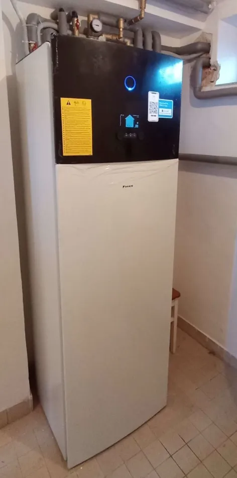 Tepelné čerpadlo vzduch voda Daikin Altherma HT3 vysokoteplotné 16kW rodinný dom Čerín