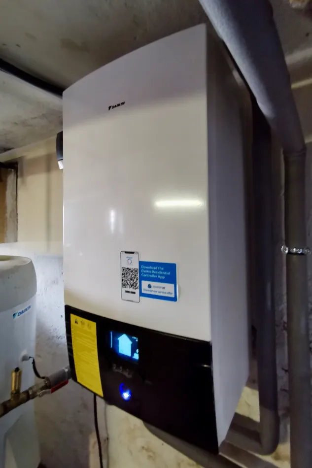 Tepelné čerpadlo vzduch voda Daikin Altherma HT3 vysokoteplotné 18kW rodinný dom Bobrov