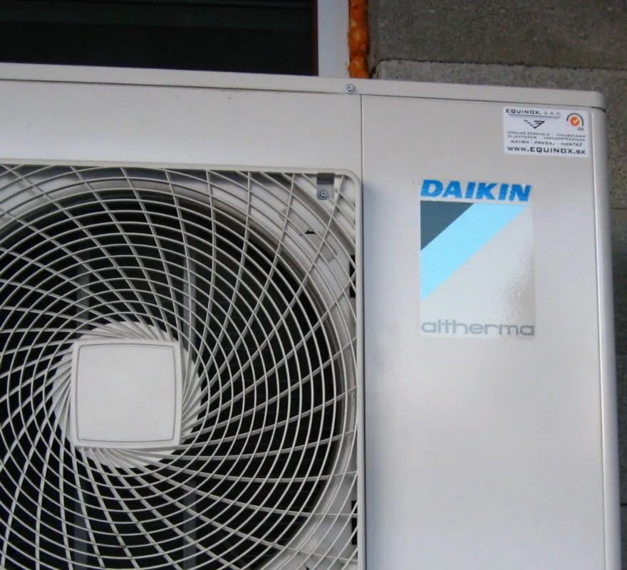 Tepelné čerpadlo vzduch voda Daikin Altherma LT 11kW rodinný dom Dobrá Niva