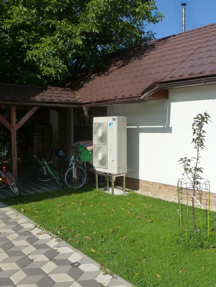 Tepelné čerpadlo vzduch voda Daikin Altherma LT 11kW rodinný dom Liptovská Osada