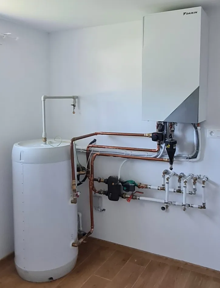 Tepelné čerpadlo vzduch voda Daikin Altherma LT 11kW rodinný dom Novoť