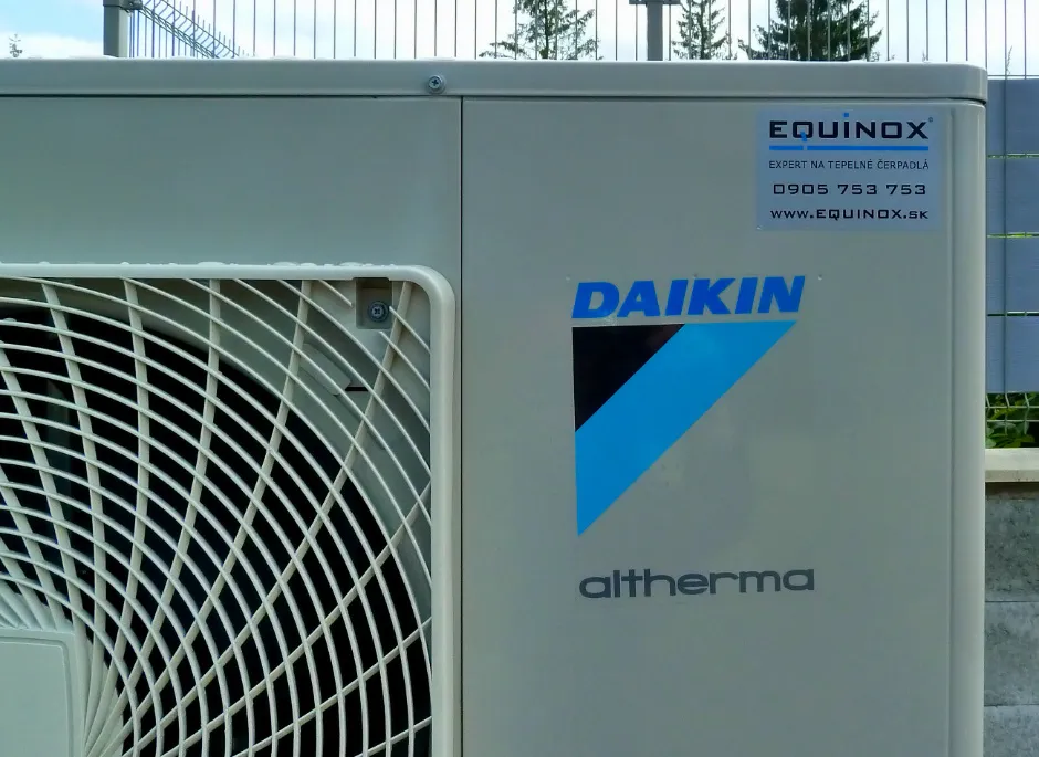 Tepelné čerpadlo vzduch voda Daikin Altherma LT 11kW rodinný dom Zuberec