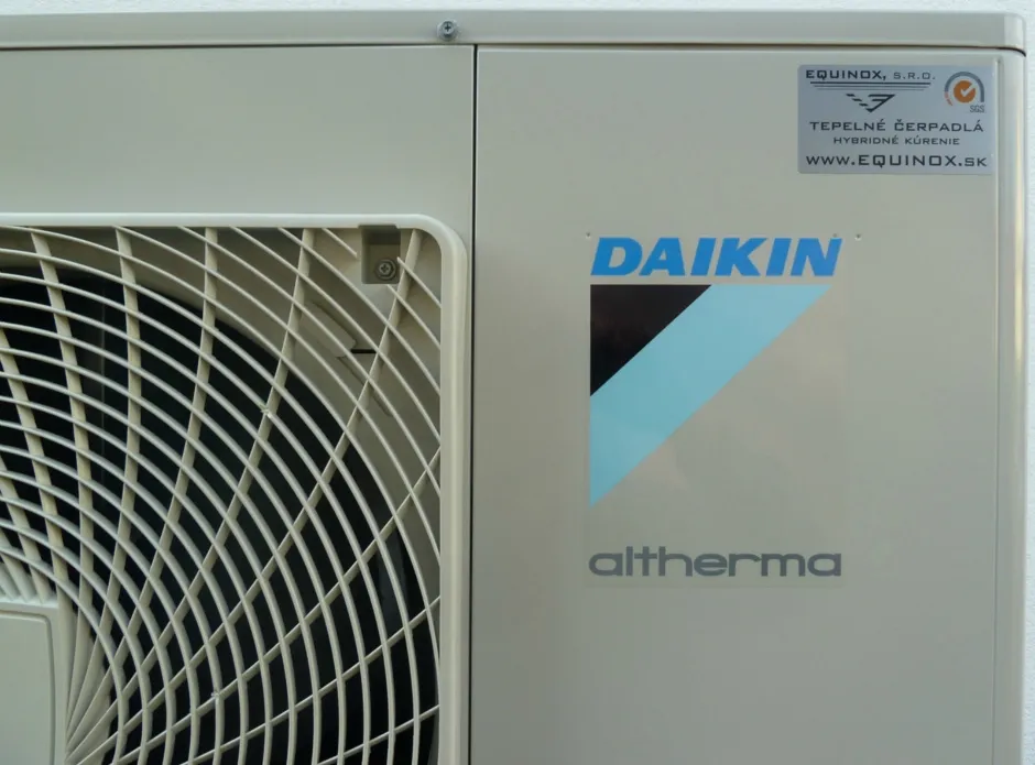 Tepelné čerpadlo vzduch voda Daikin Altherma LT 14kW rodinný dom Banská Bystrica