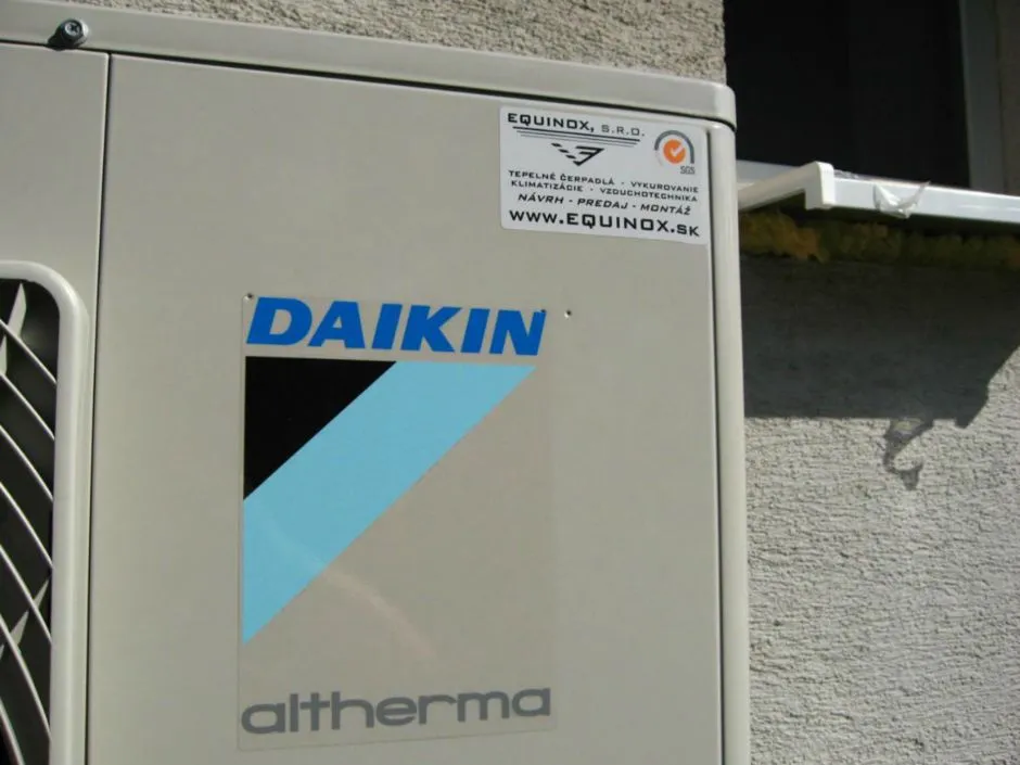 Tepelné čerpadlo vzduch voda Daikin Altherma LT 14kW rodinný dom Edelstal