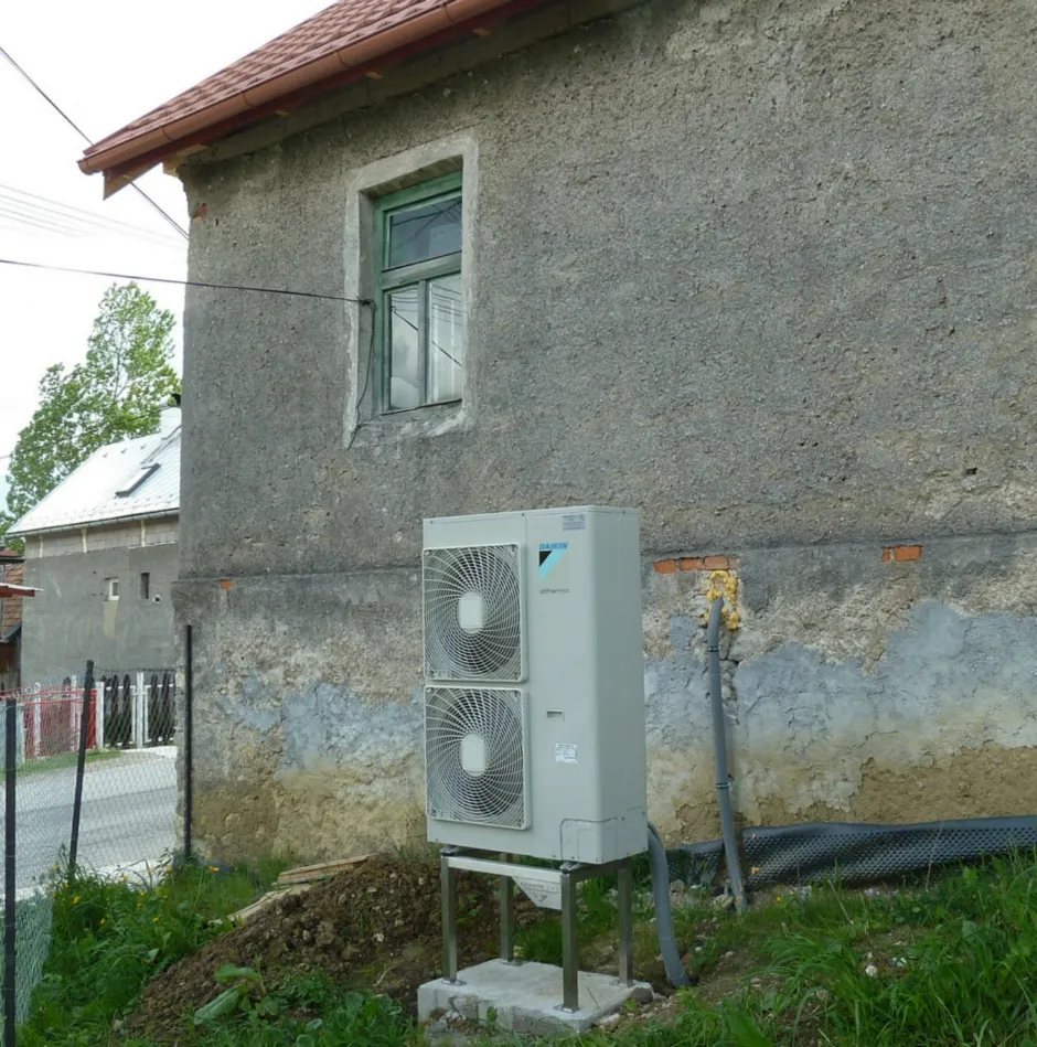 Tepelné čerpadlo vzduch voda Daikin Altherma LT 14kW rodinný dom Martinček