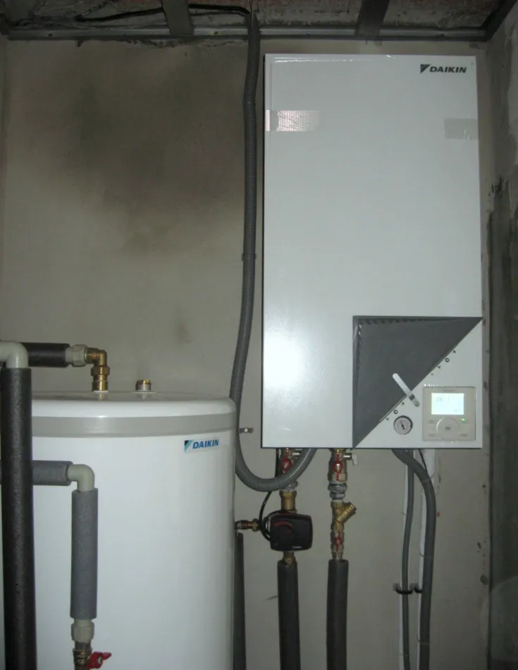 Tepelné čerpadlo vzduch voda Daikin Altherma LT 14kW rodinný dom Zvolenská Slatina