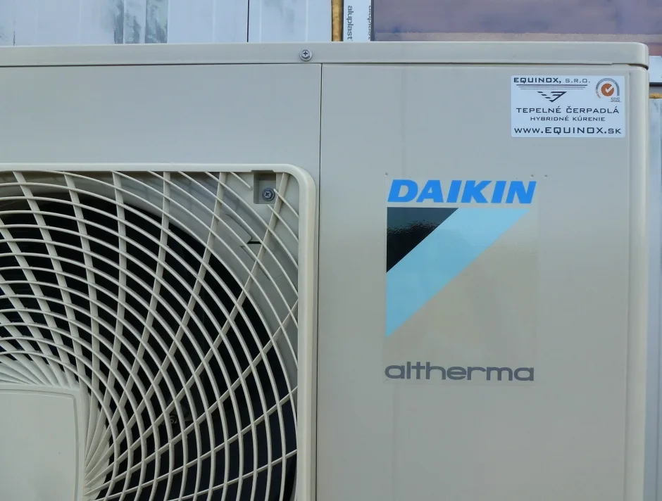 Tepelné čerpadlo vzduch voda Daikin Altherma LT 16kW komerčný objekt Nickelsdorf