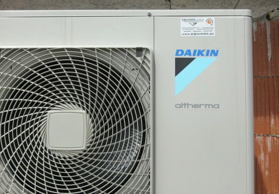 Tepelné čerpadlo vzduch voda Daikin Altherma LT 16kW rodinný dom Námestovo