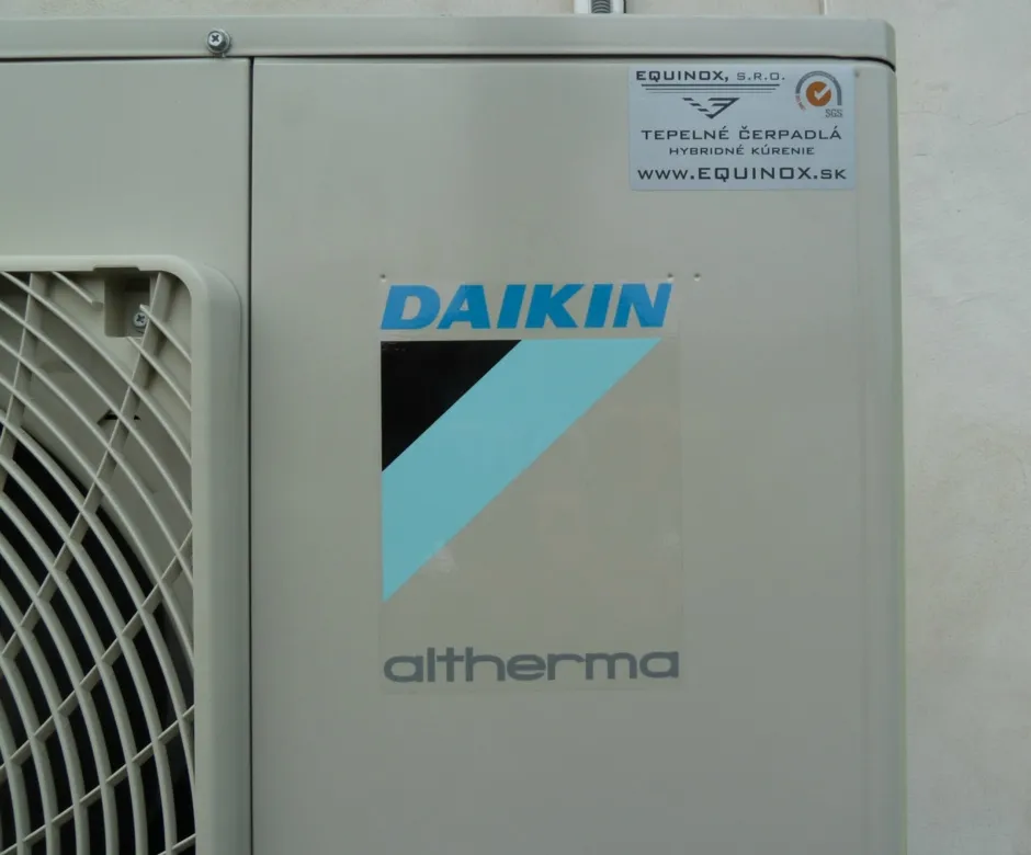 Tepelné čerpadlo vzduch voda Daikin Altherma LT 16kW rodinný dom Slovenská Ľupča