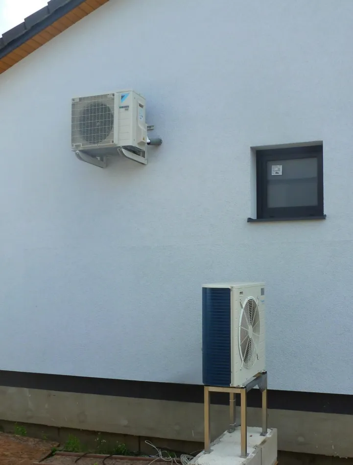 Tepelné čerpadlo vzduch voda Daikin Altherma LT 6kW a klimatizácia nástenná rod. dom Senec