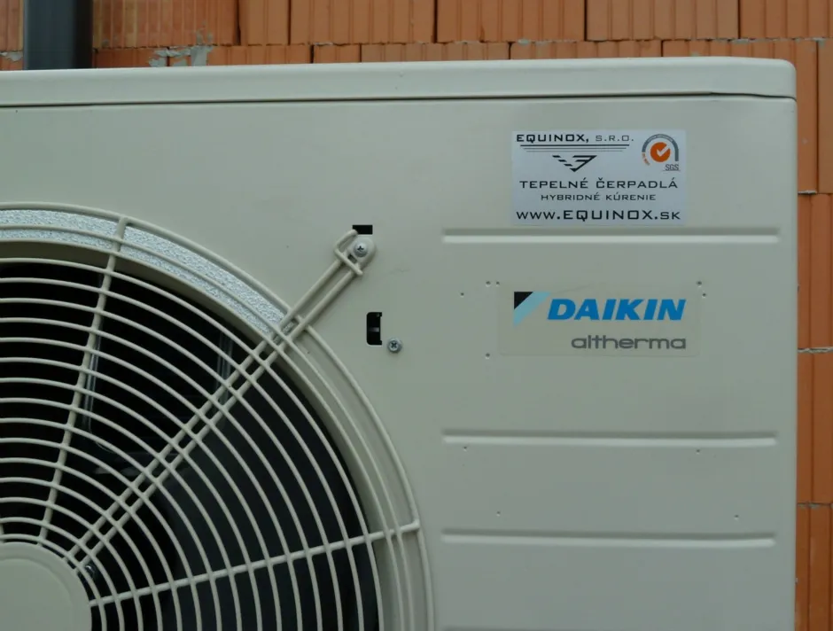 Tepelné čerpadlo vzduch voda Daikin Altherma LT 6kW rodinný dom Čadca
