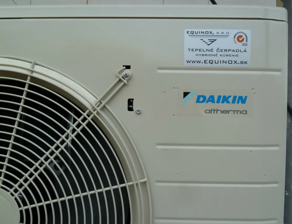 Tepelné čerpadlo vzduch voda Daikin Altherma LT 6kW rodinný dom Jablonové