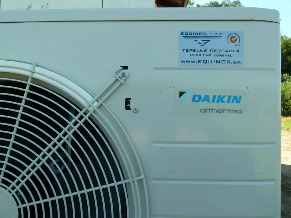 Tepelné čerpadlo vzduch voda Daikin Altherma LT 6kW rodinný dom Kremnička