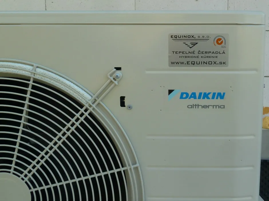 Tepelné čerpadlo vzduch voda Daikin Altherma LT 6kW rodinný dom Lietavská Lúčka