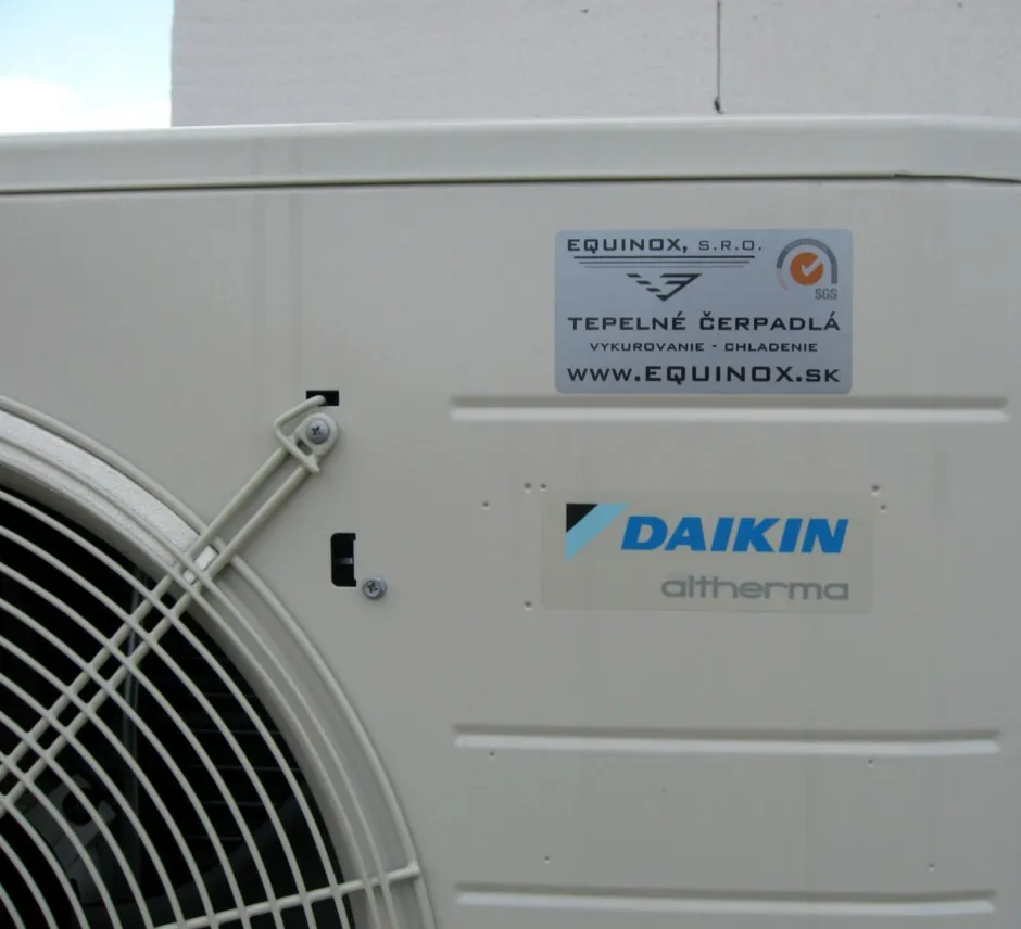 Tepelné čerpadlo vzduch voda Daikin Altherma LT 6kW rodinný dom Marchegg