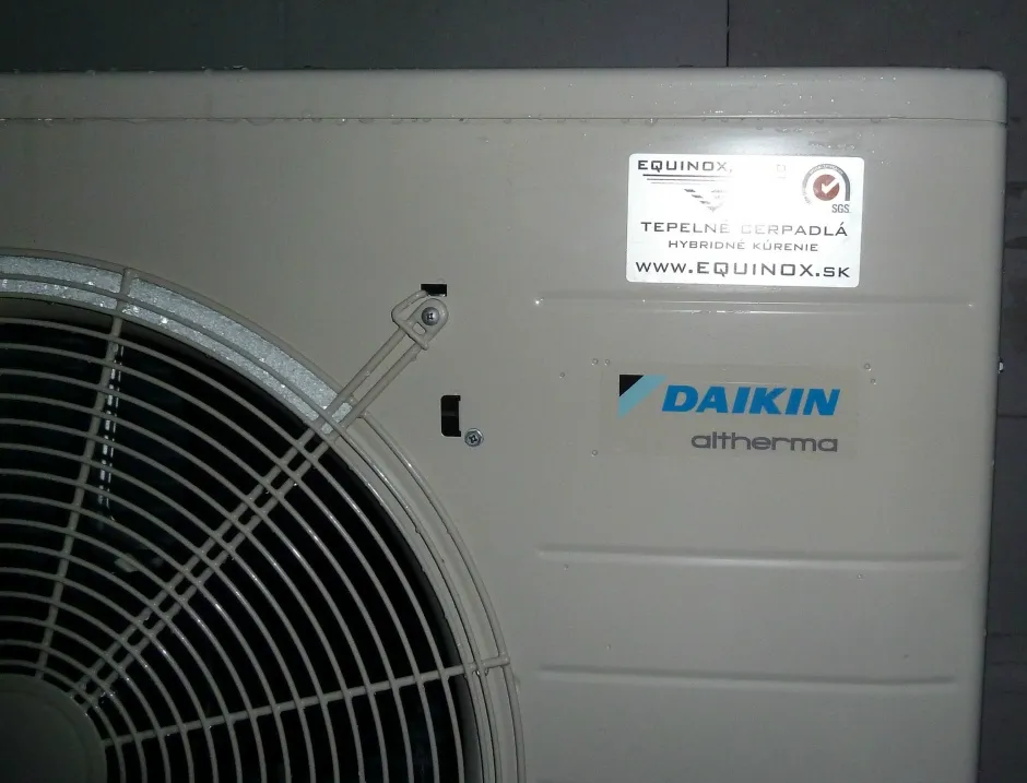 Tepelné čerpadlo vzduch voda Daikin Altherma LT 6kW rodinný dom Medzibrodie nad Oravou