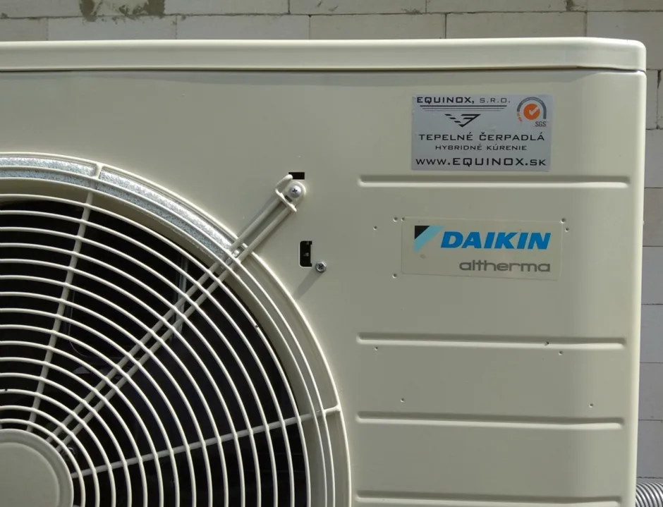 Tepelné čerpadlo vzduch voda Daikin Altherma LT 6kW rodinný dom Párnica