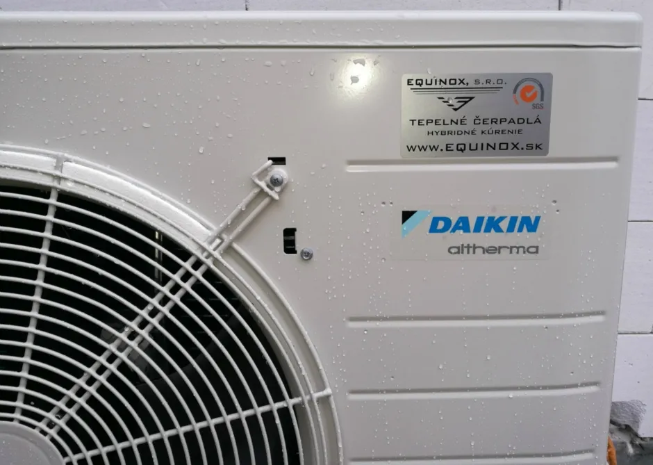Tepelné čerpadlo vzduch voda Daikin Altherma LT 6kW rodinný dom Prakovce