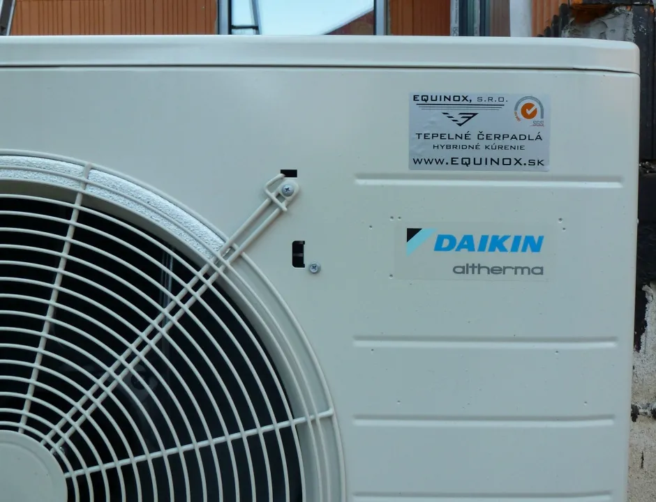 Tepelné čerpadlo vzduch voda Daikin Altherma LT 6kW rodinný dom Tajov