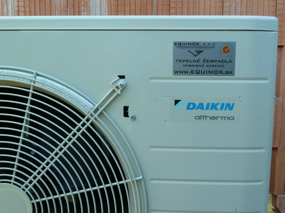 Tepelné čerpadlo vzduch voda Daikin Altherma LT 6kW rodinný dom Trenčín