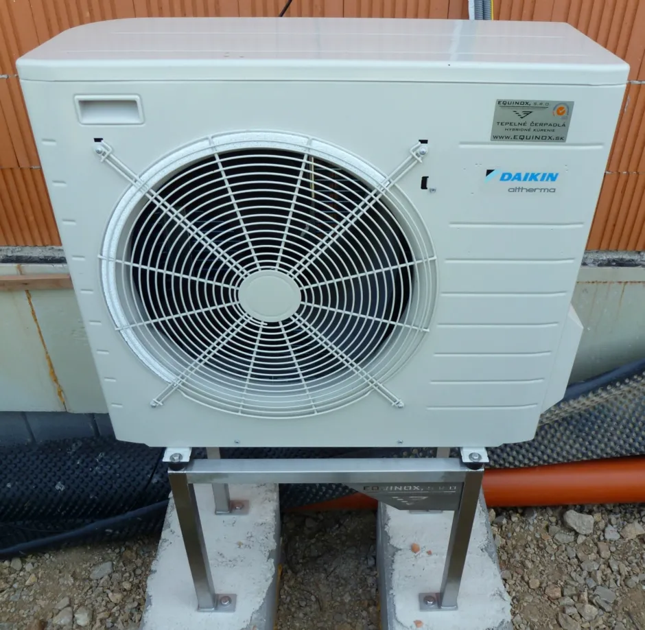 Tepelné čerpadlo vzduch voda Daikin Altherma LT 6kW rodinný dom Veľké Zálužie