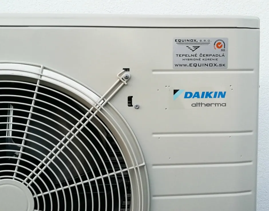 Tepelné čerpadlo vzduch voda Daikin Altherma LT 6kW rodinný dom Zurndorf