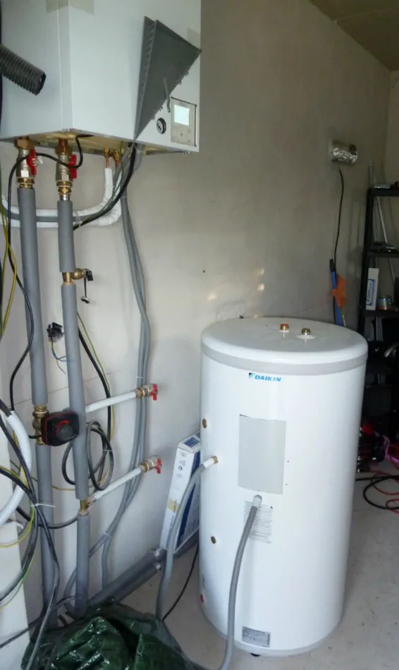Tepelné čerpadlo vzduch voda Daikin Altherma LT 6kW s chladením rodinný dom Deutsch Jahrdorf