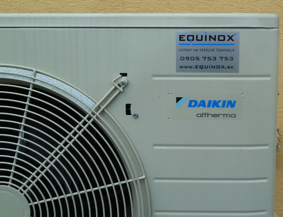 Tepelné čerpadlo vzduch voda Daikin Altherma LT 6kW s chladením rod. dom Trenčín-Záblatie