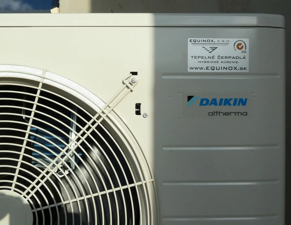 Tepelné čerpadlo vzduch voda Daikin Altherma LT 6kW s chladením rodinný dom Košice