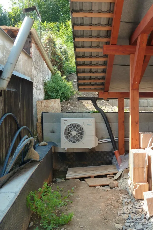 Tepelné čerpadlo vzduch voda Daikin Altherma LT 8kW rodinný dom Badín