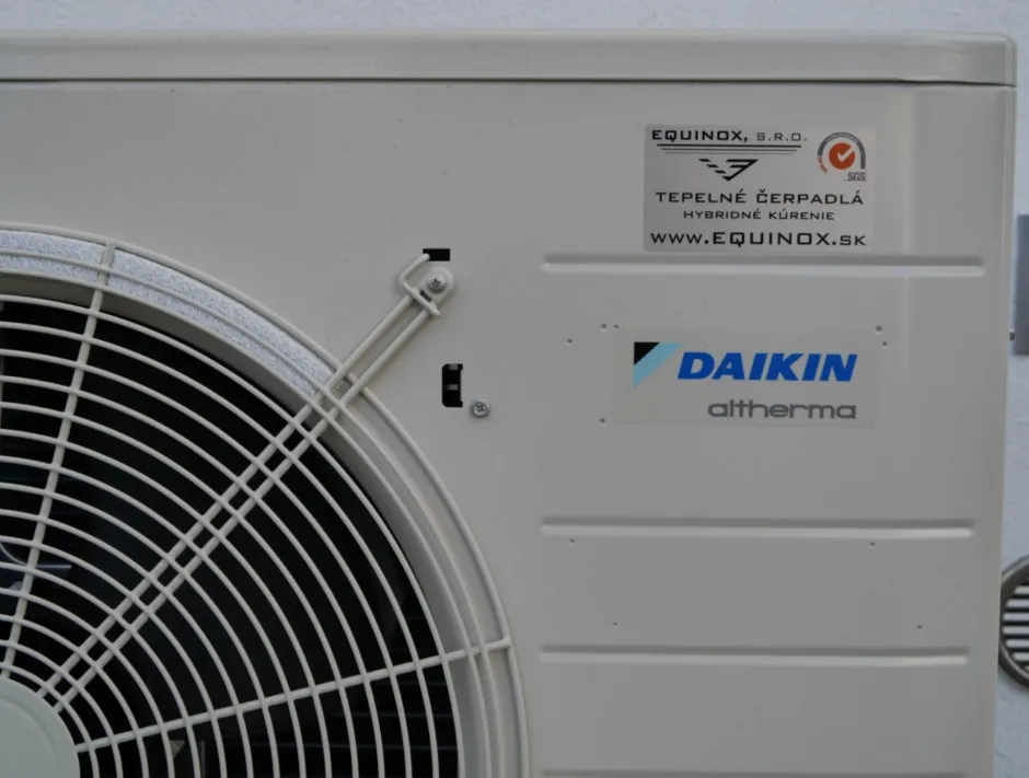 Tepelné čerpadlo vzduch voda Daikin Altherma LT 8kW rodinný dom Bratislava