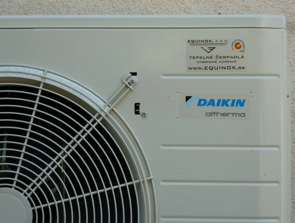 Tepelné čerpadlo vzduch voda Daikin Altherma LT 8kW rodinný dom Devín