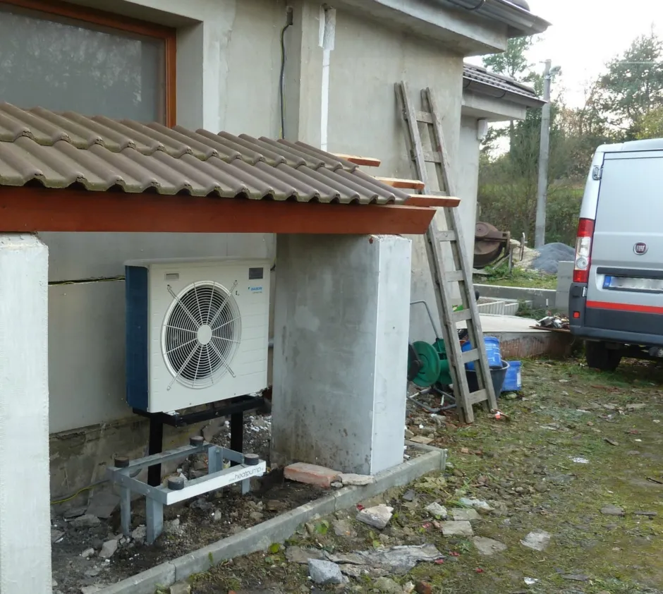 Tepelné čerpadlo vzduch voda Daikin Altherma LT 8kW rodinný dom Dobrá Niva