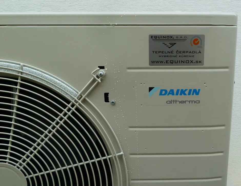 Tepelné čerpadlo vzduch voda Daikin Altherma LT 8kW rodinný dom Dolná Breznica