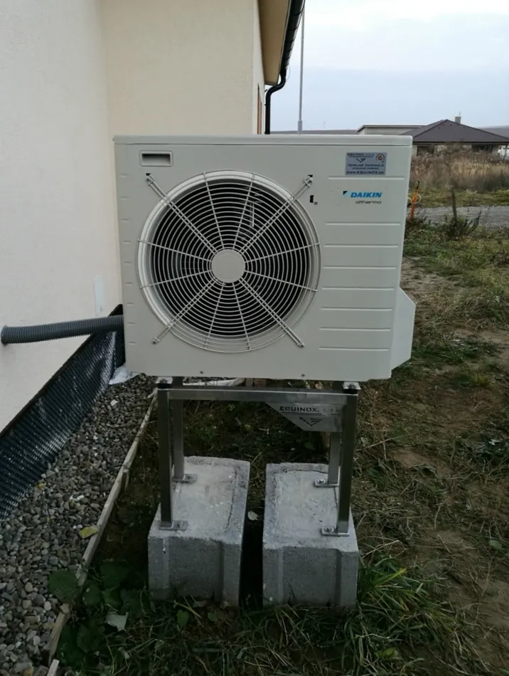 Tepelné čerpadlo vzduch voda Daikin Altherma LT 8kW rodinný dom Dulova Ves