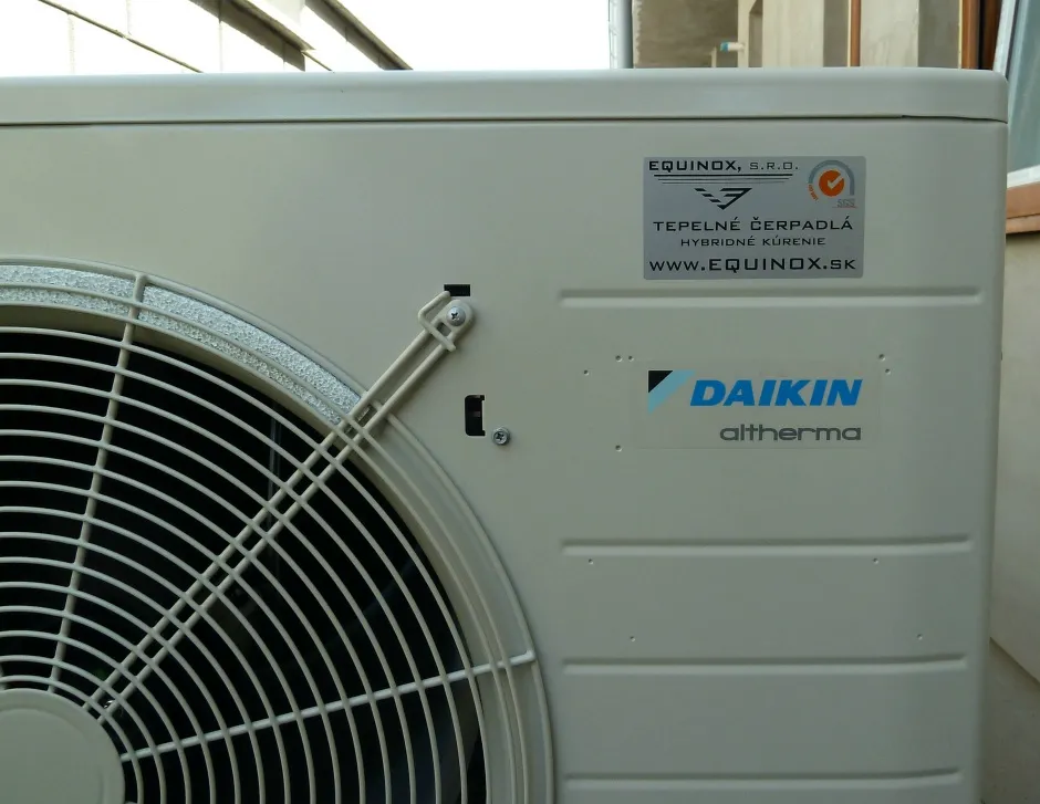 Tepelné čerpadlo vzduch voda Daikin Altherma LT 8kW rodinný dom Fiľakovo