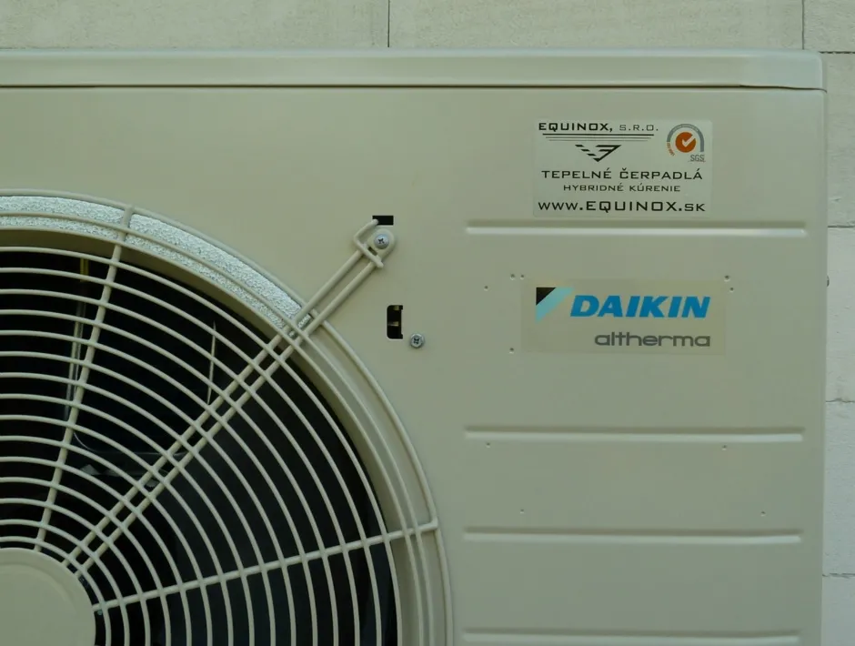 Tepelné čerpadlo vzduch voda Daikin Altherma LT 8kW rodinný dom Horná Mičiná