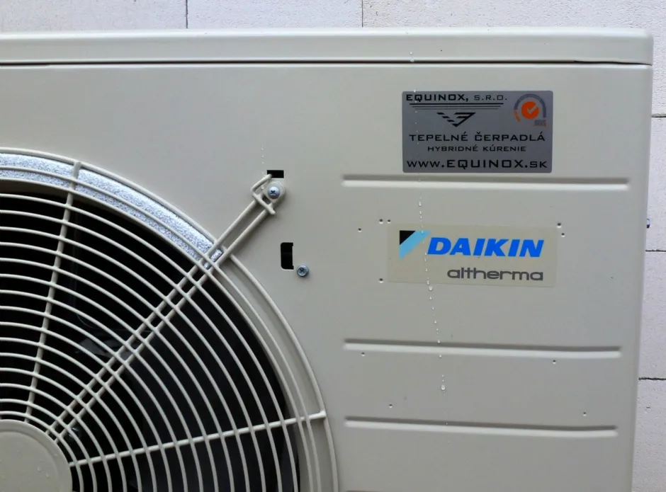 Tepelné čerpadlo vzduch voda Daikin Altherma LT 8kW rodinný dom Klčov