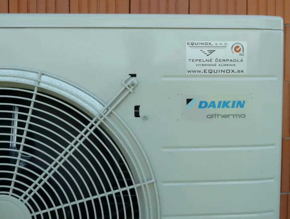 Tepelné čerpadlo vzduch voda Daikin Altherma LT 8kW rodinný dom Košice