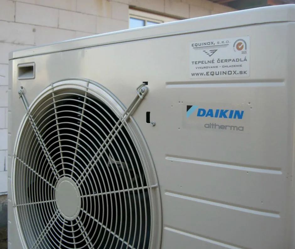 Tepelné čerpadlo vzduch voda Daikin Altherma LT 8kW rodinný dom Košice