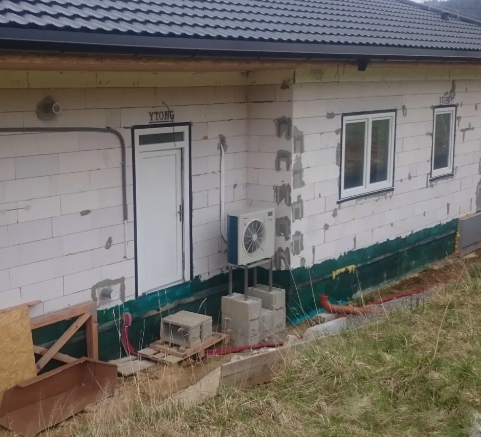 Tepelné čerpadlo vzduch voda Daikin Altherma LT 8kW rodinný dom Krásno nad Kysucou