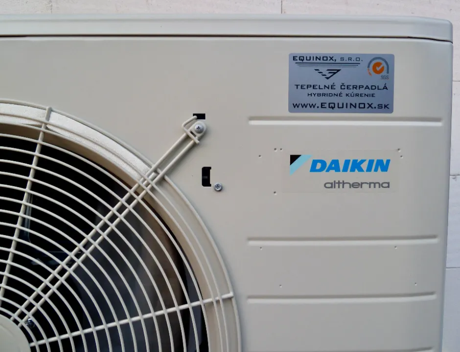 Tepelné čerpadlo vzduch voda Daikin Altherma LT 8kW rodinný dom Nižná Kamenica