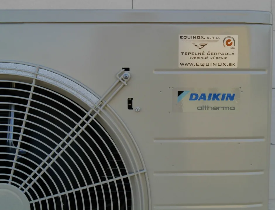 Tepelné čerpadlo vzduch voda Daikin Altherma LT 8kW rodinný dom Nové Zámky