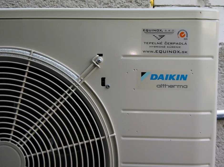 Tepelné čerpadlo vzduch voda Daikin Altherma LT 8kW rodinný dom Párnica