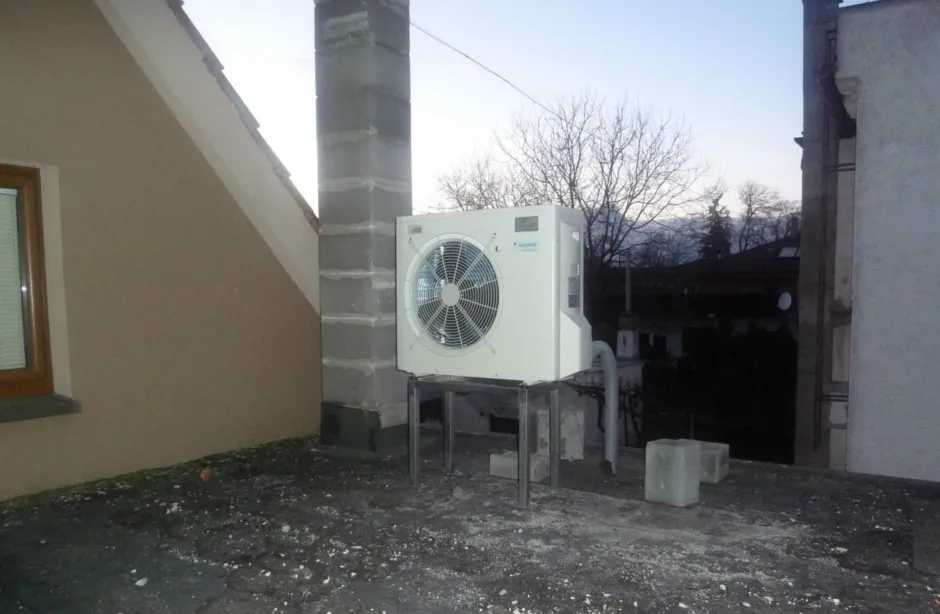 Tepelné čerpadlo vzduch voda Daikin Altherma LT 8kW rodinný dom Rajčany