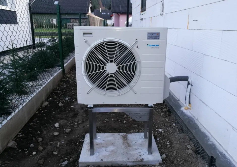 Tepelné čerpadlo vzduch voda Daikin Altherma LT 8kW rodinný dom Štiavnička