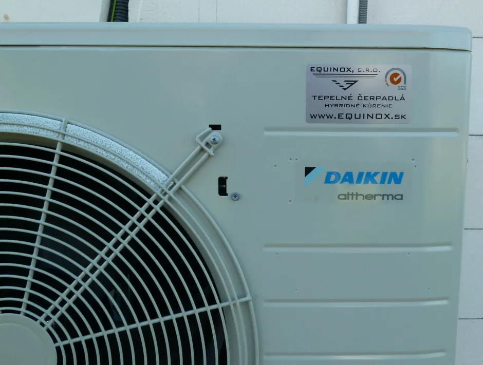 Tepelné čerpadlo vzduch voda Daikin Altherma LT 8kW rodinný dom Stožok