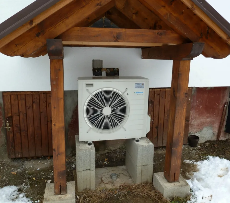 Tepelné čerpadlo vzduch voda Daikin Altherma LT 8kW rodinný dom Turzovka