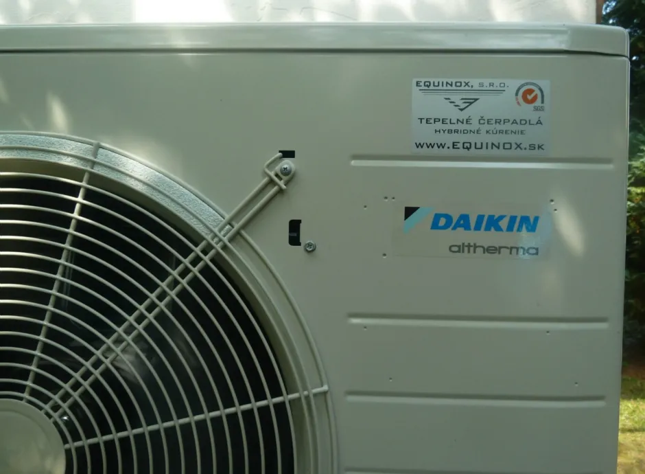 Tepelné čerpadlo vzduch voda Daikin Altherma LT 8kW s chladením rodinný dom Lutila